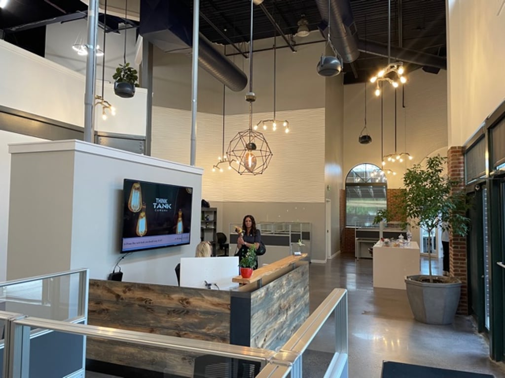An interior shot of Think Tank CoWork - Bel Air