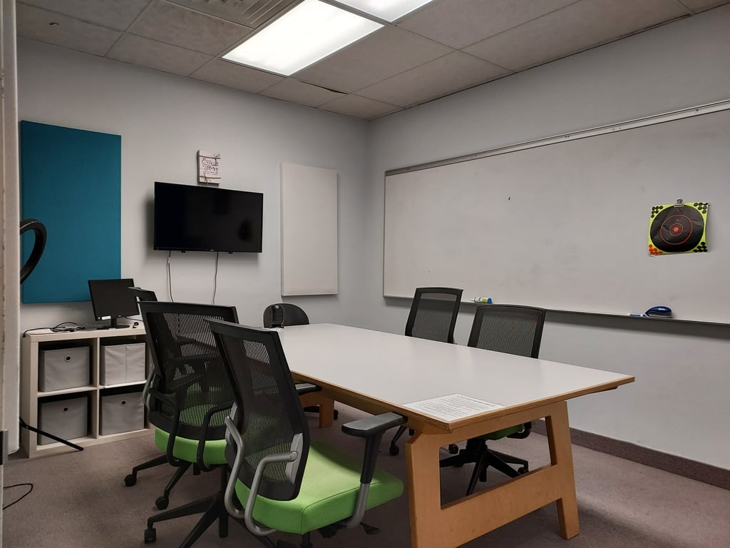 An interior shot of Conference Room B