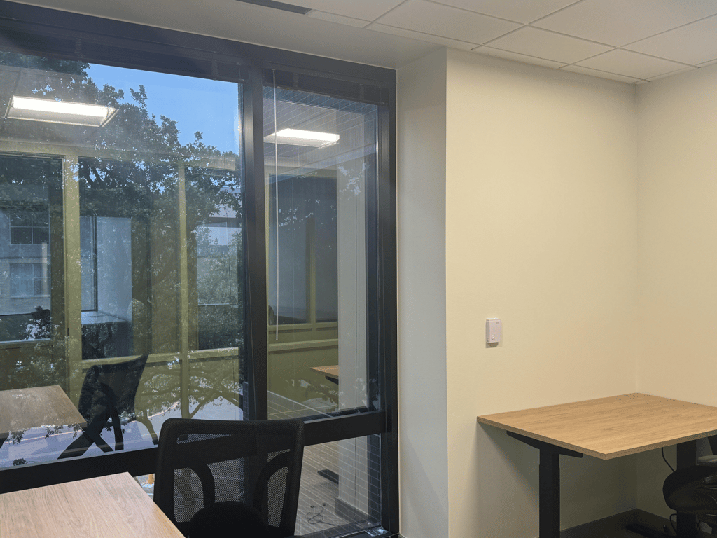 An interior shot of 2 Person Private Office