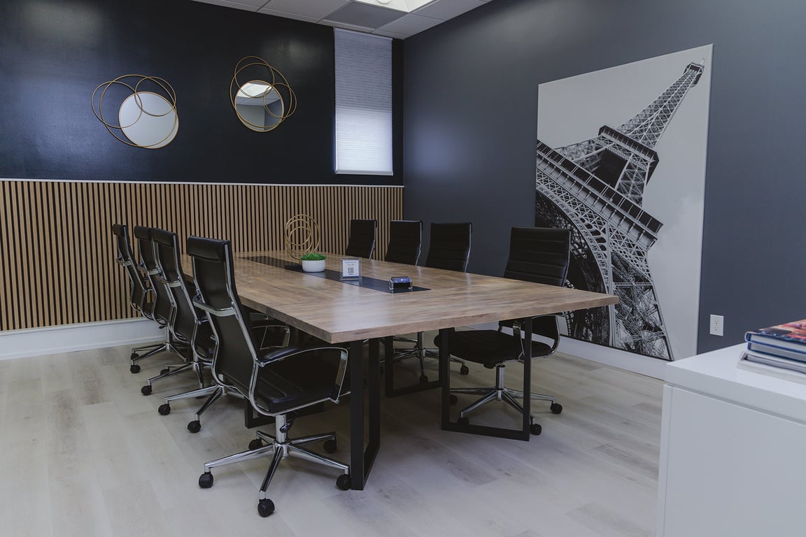 An interior shot of The Space Connect Work Lounge