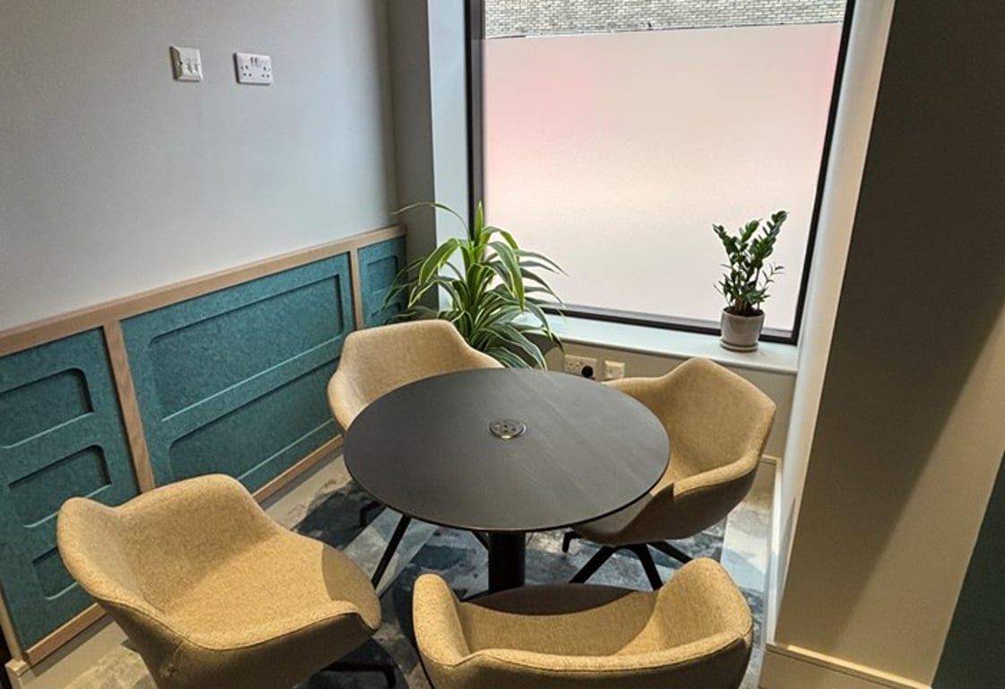 An interior shot of Room 1