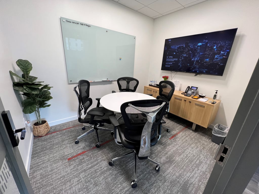 An interior shot of Small Meeting Room