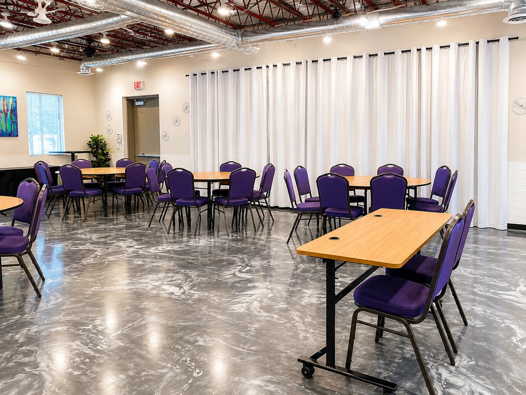 An interior shot of VIP Center for Business Women