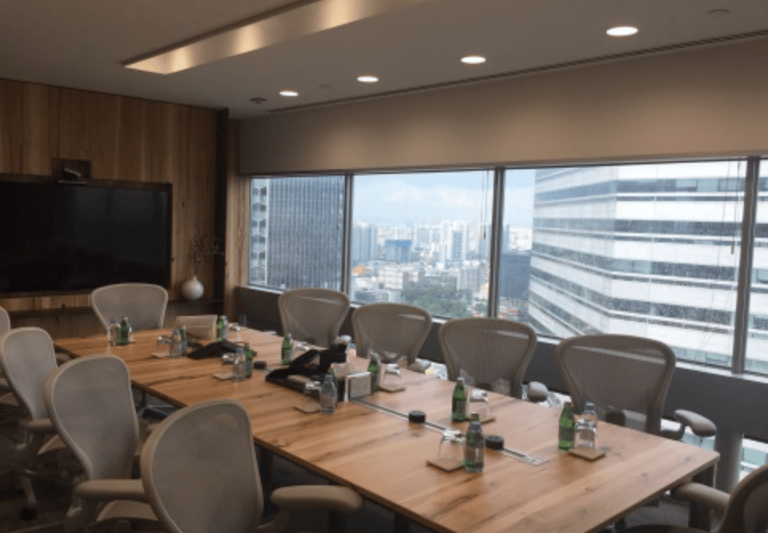 An interior shot of 35A Meeting Room