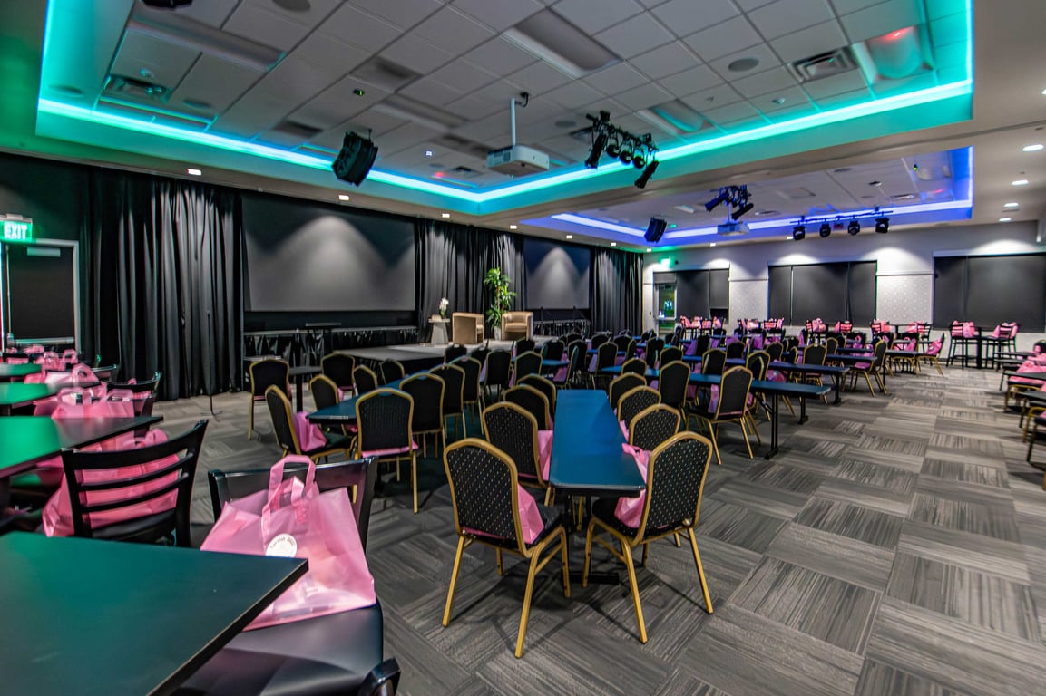 An interior shot of Full Banquet