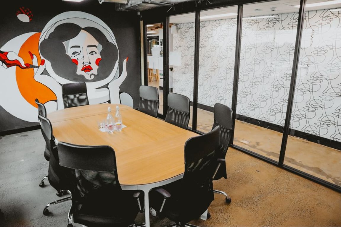 An interior shot of The NASA Room
