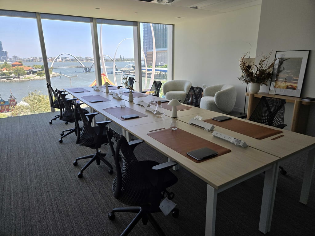 An interior shot of Spanda Collaboration Space