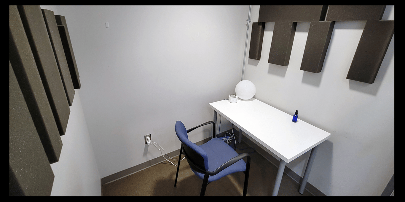 An interior shot of Room 4