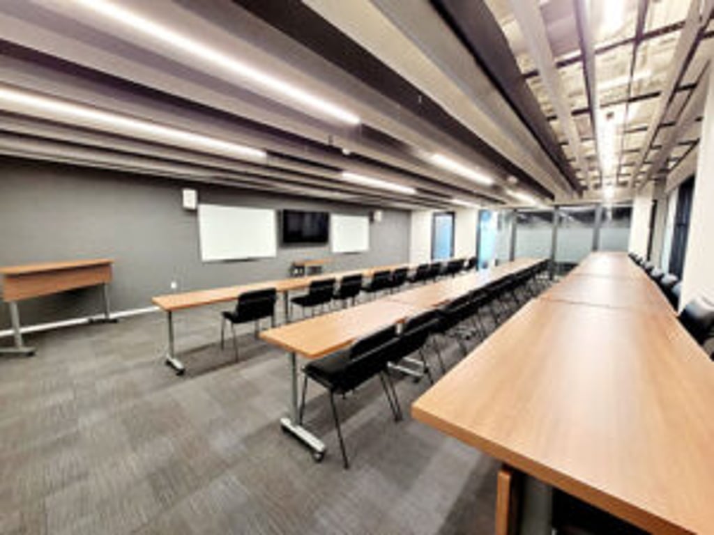 An interior shot of Atlas Ideation Studio