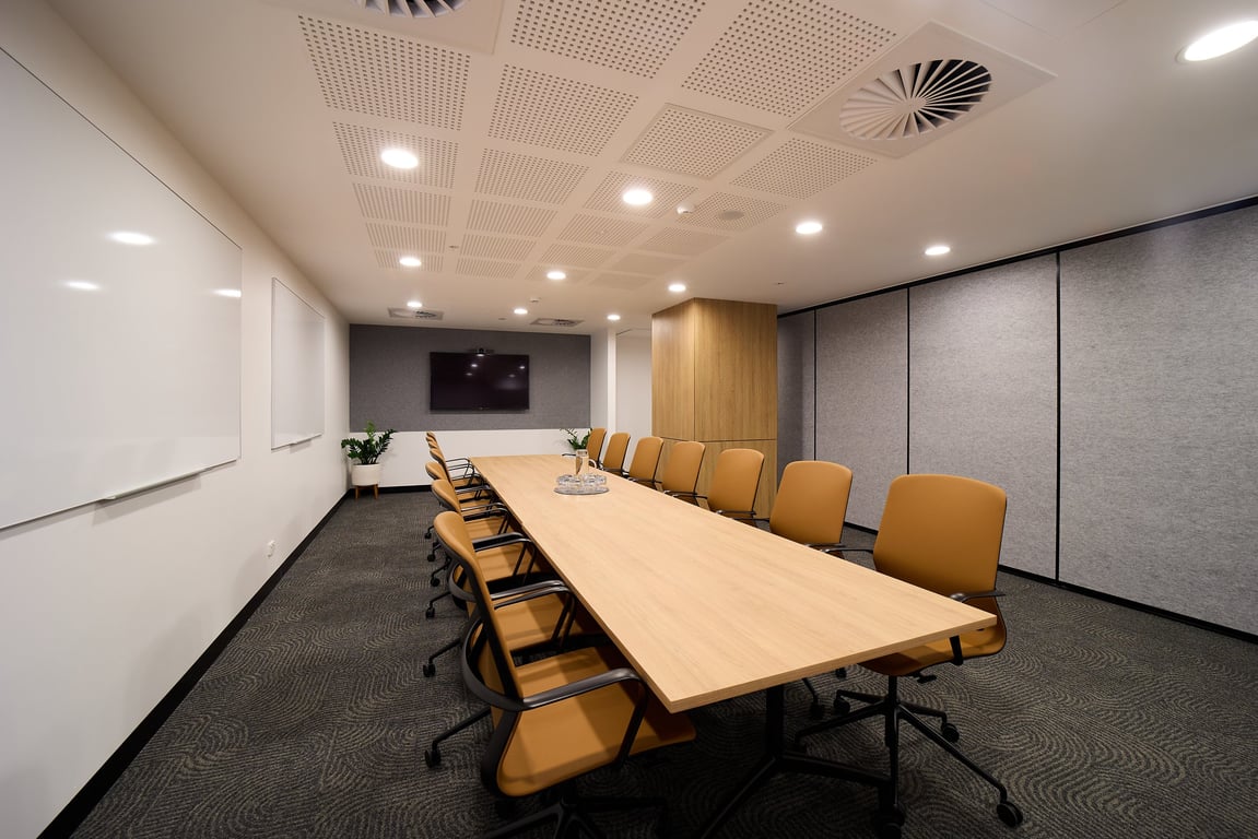 An interior shot of Boardroom 3