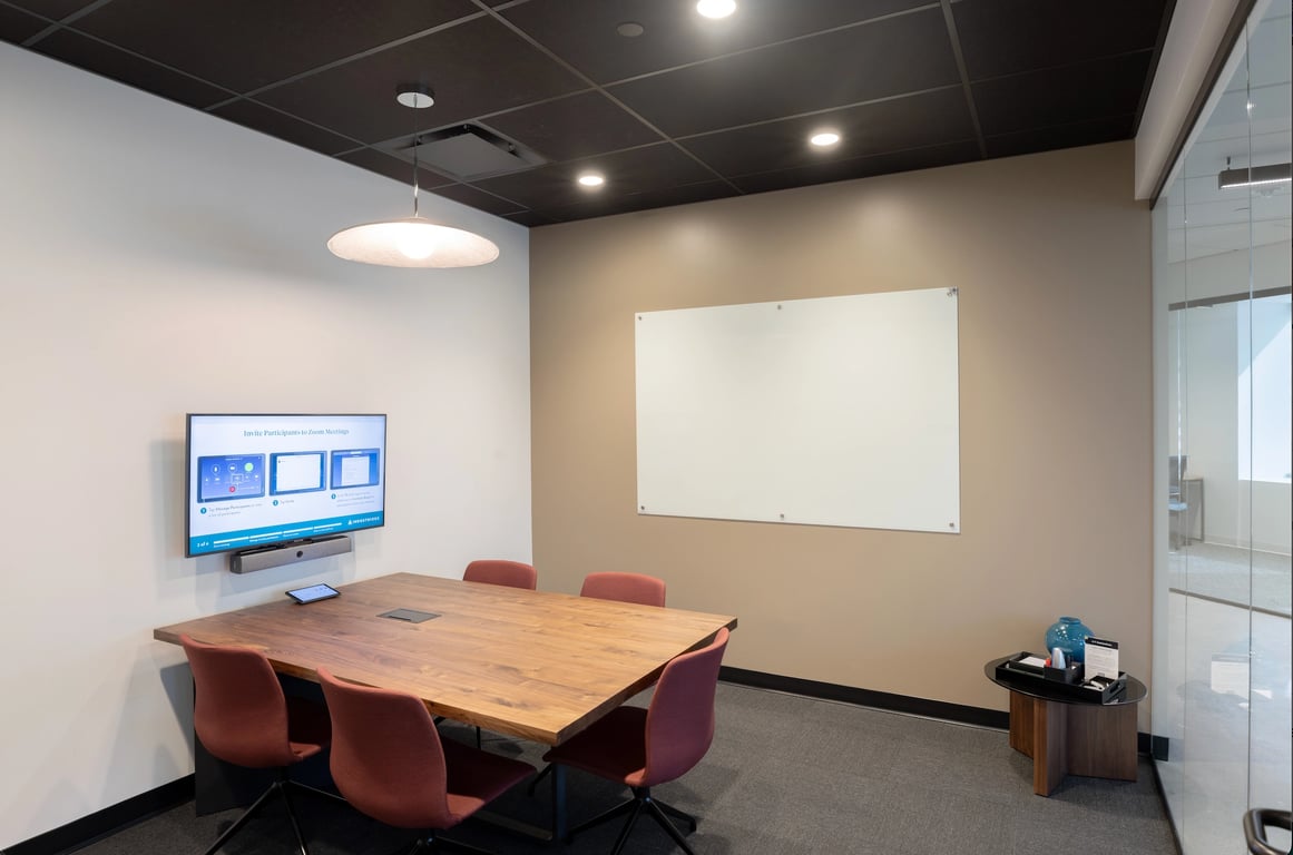 An interior shot of Conference Room B