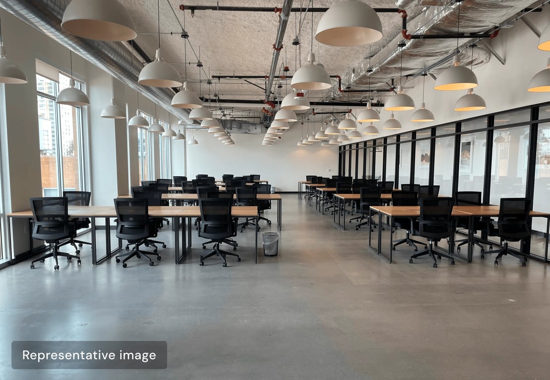 An interior shot of Office 227