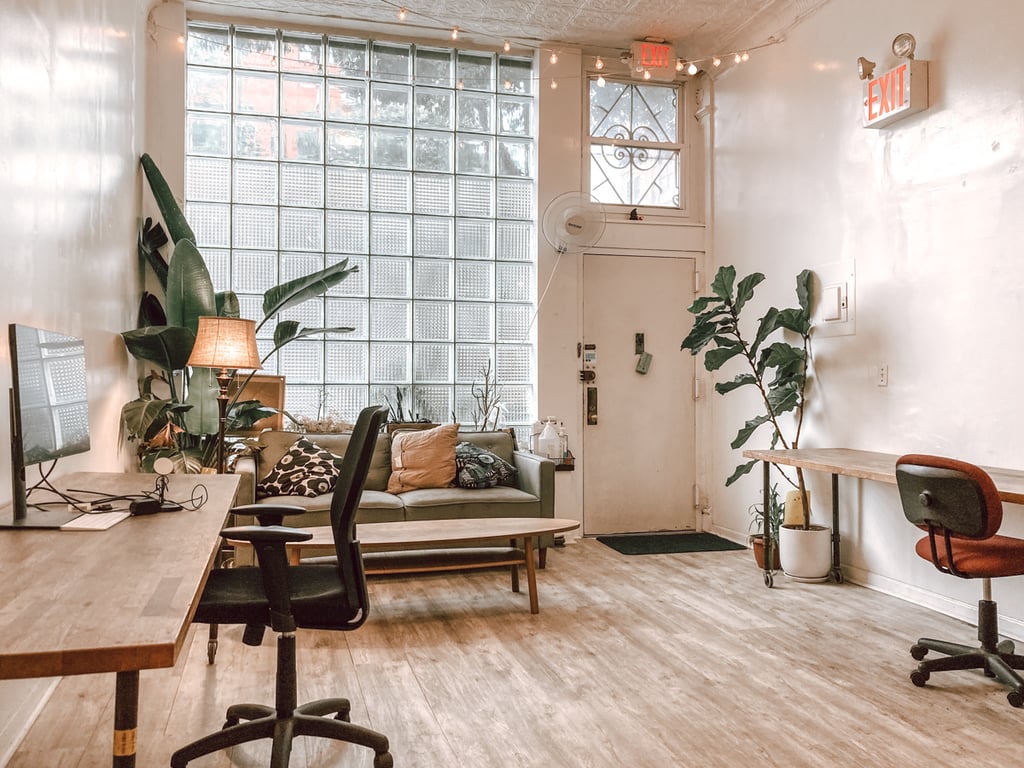 An interior shot of Bat Haus