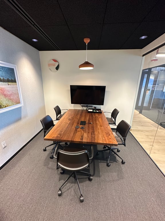 An interior shot of Conference D