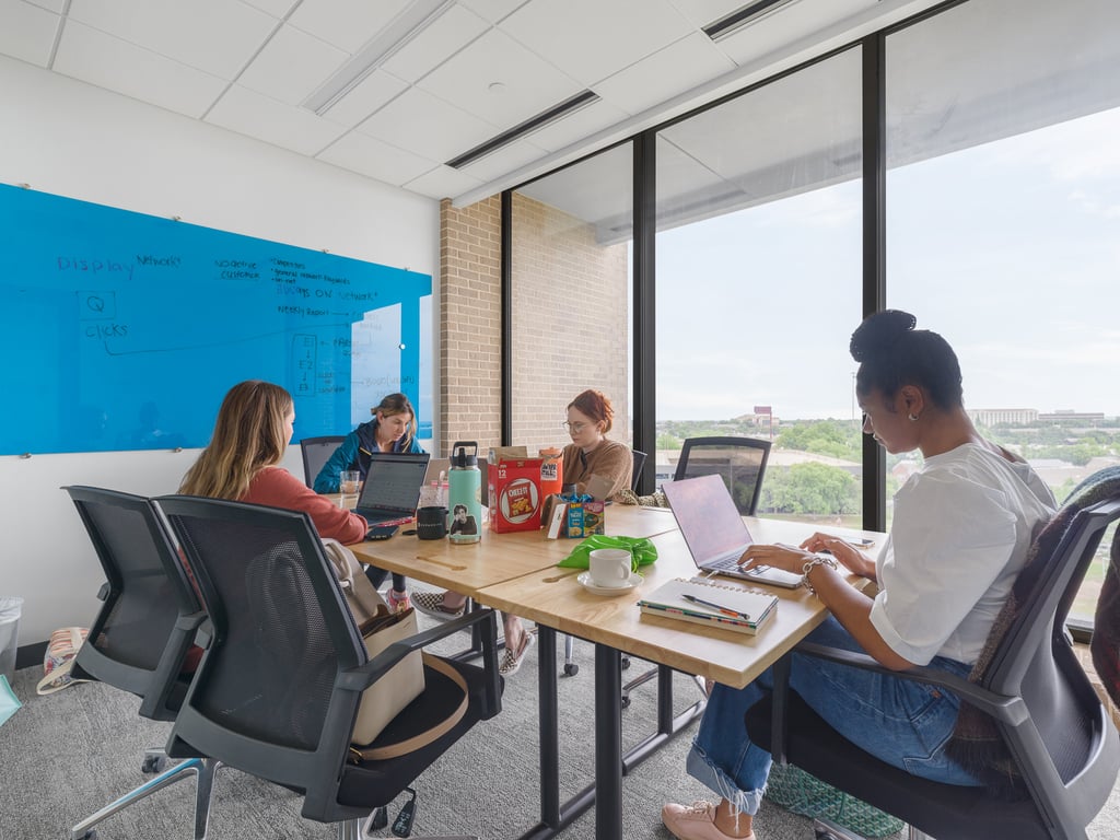 An interior shot of Team Day Office