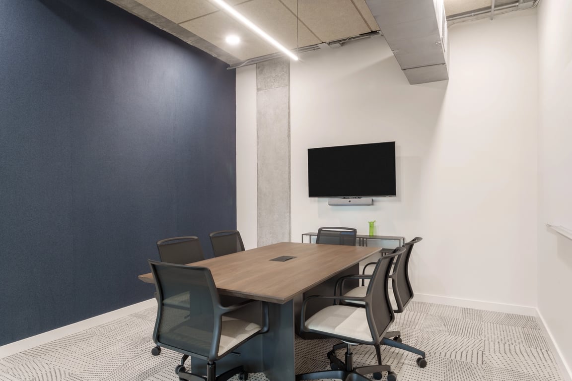 An interior shot of Conference 2-D