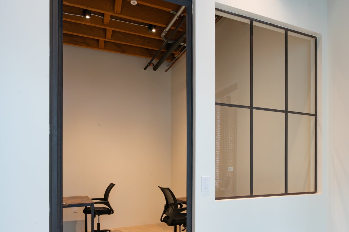 An interior shot of Office F