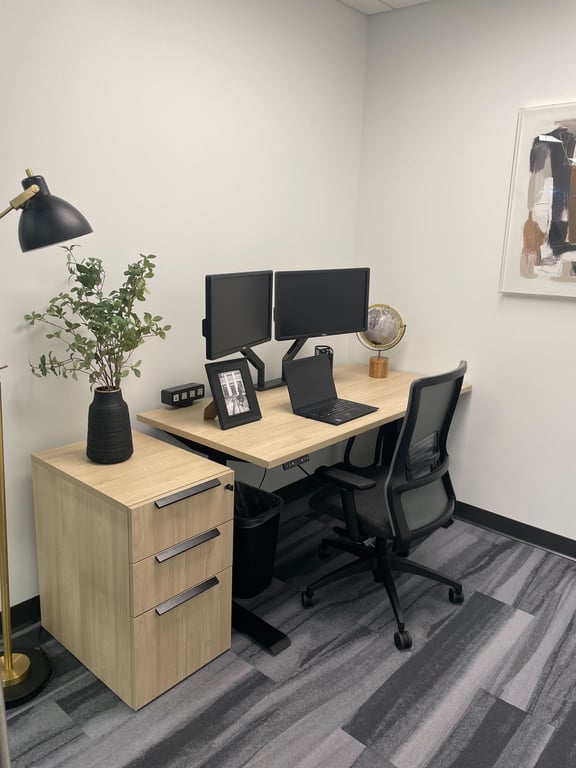 An interior shot of Office #148