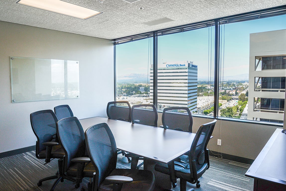 An interior shot of 8 Person Meeting Room