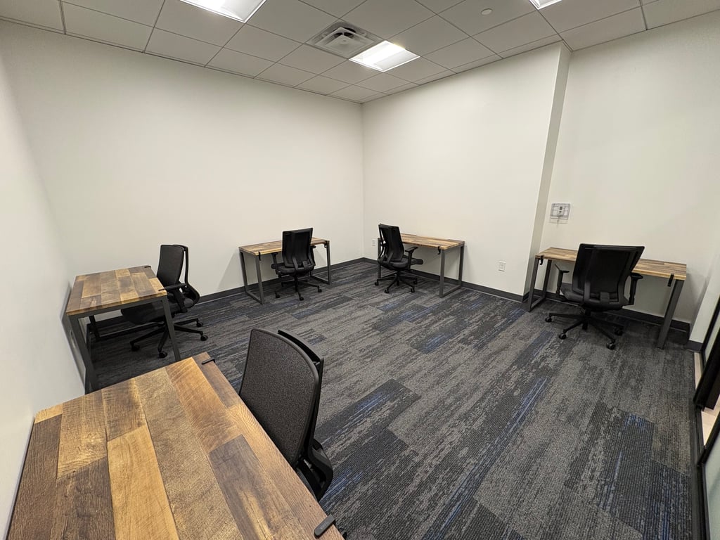 An interior shot of Five Person Private Office