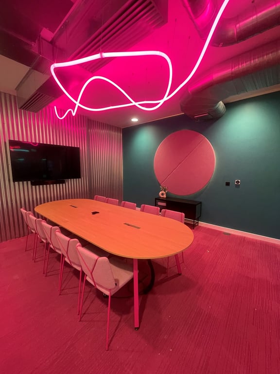 An interior shot of Taylor