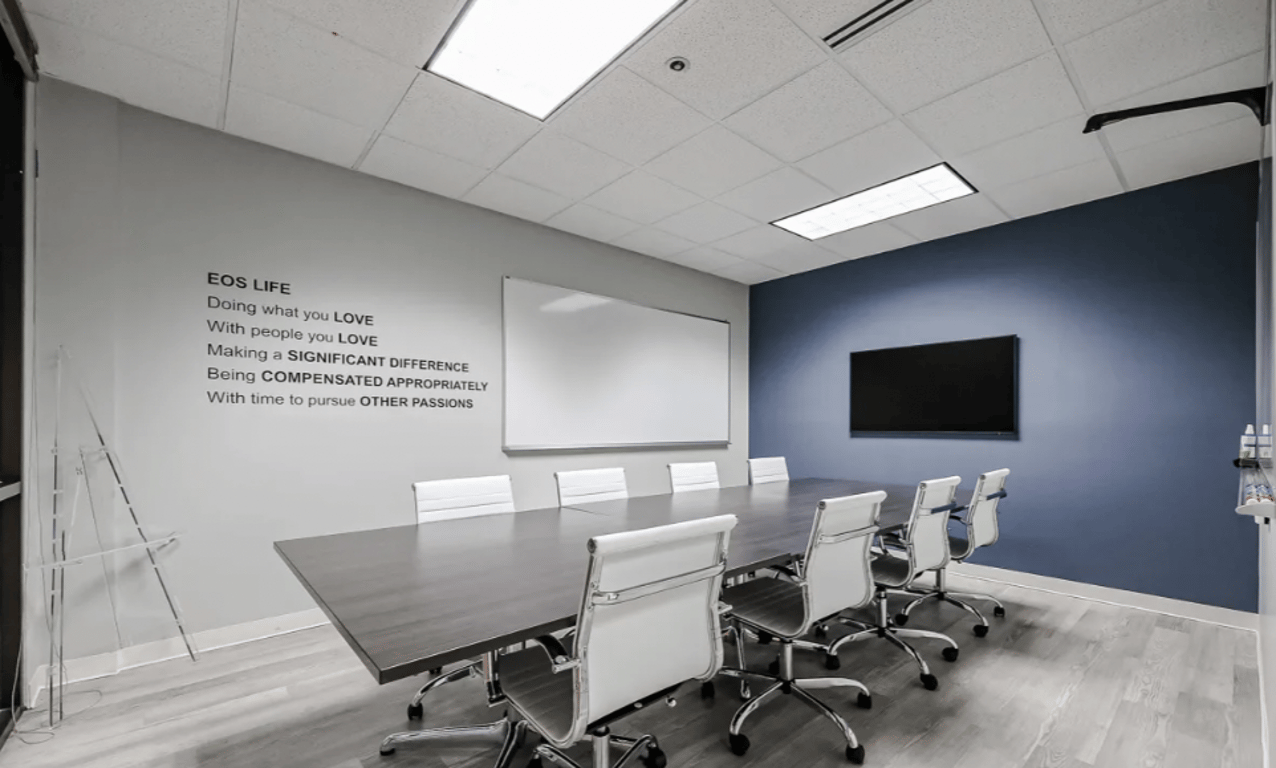 An interior shot of Small Conference Room