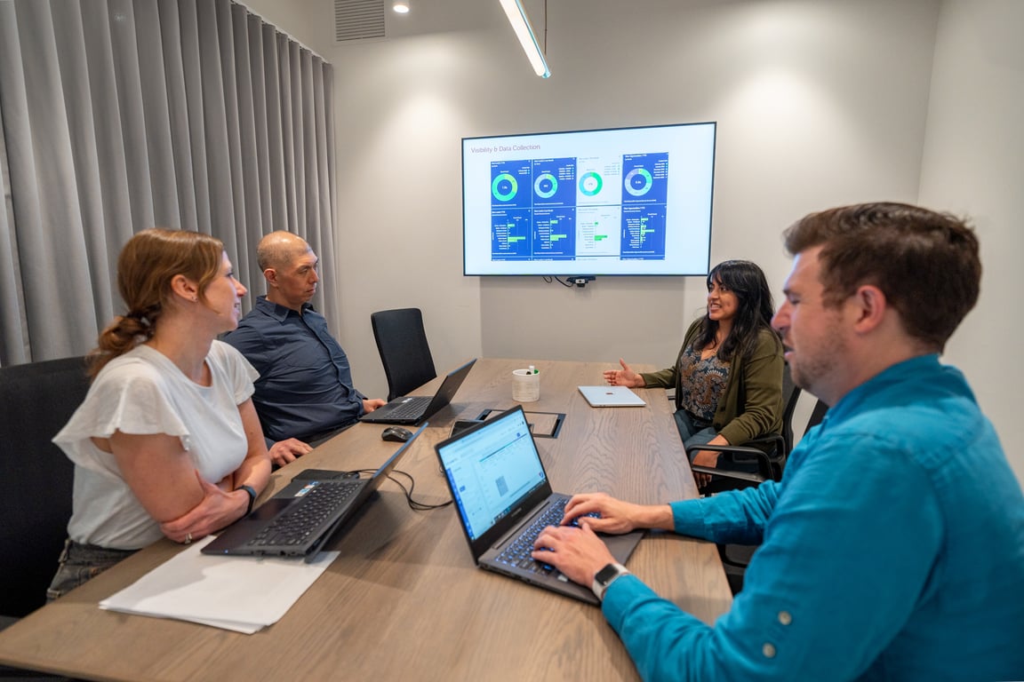 An interior shot of Aries Visual Studio