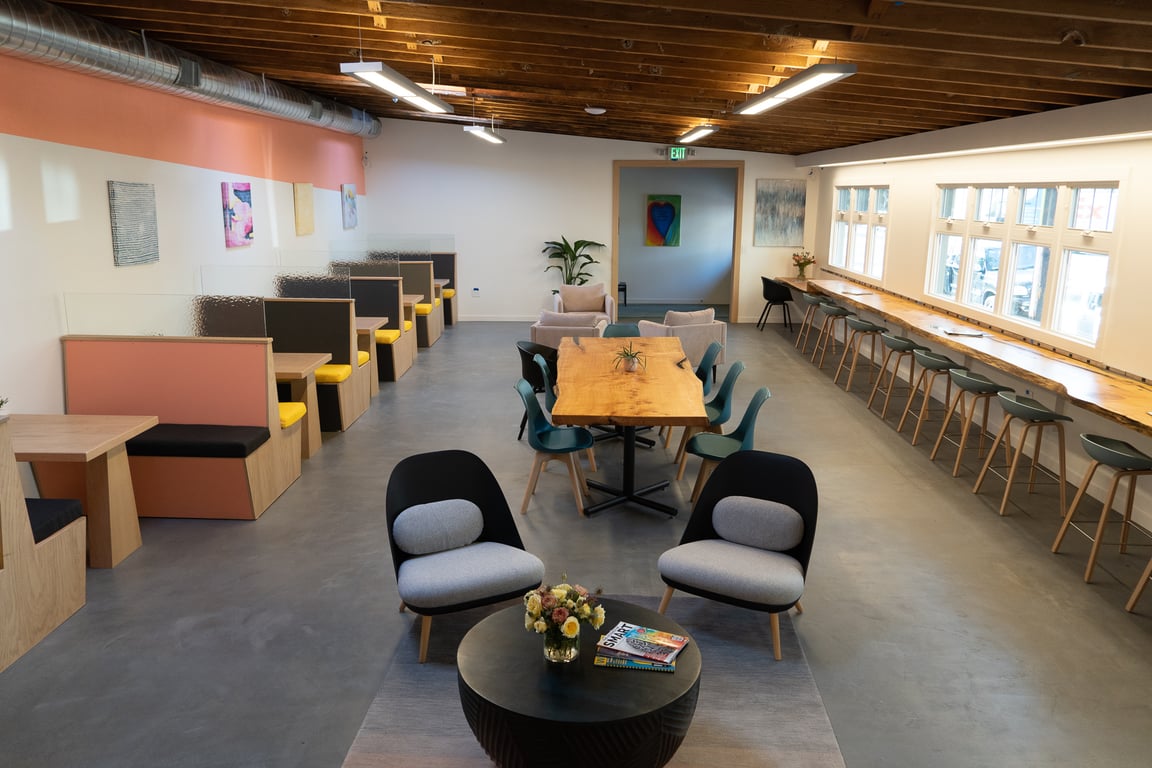 An interior shot of Sequoia Event Space