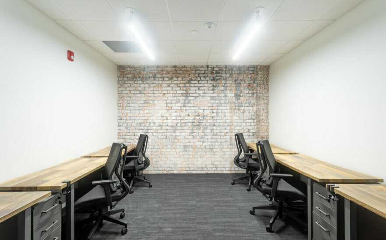 An interior shot of 6 Person Private Office