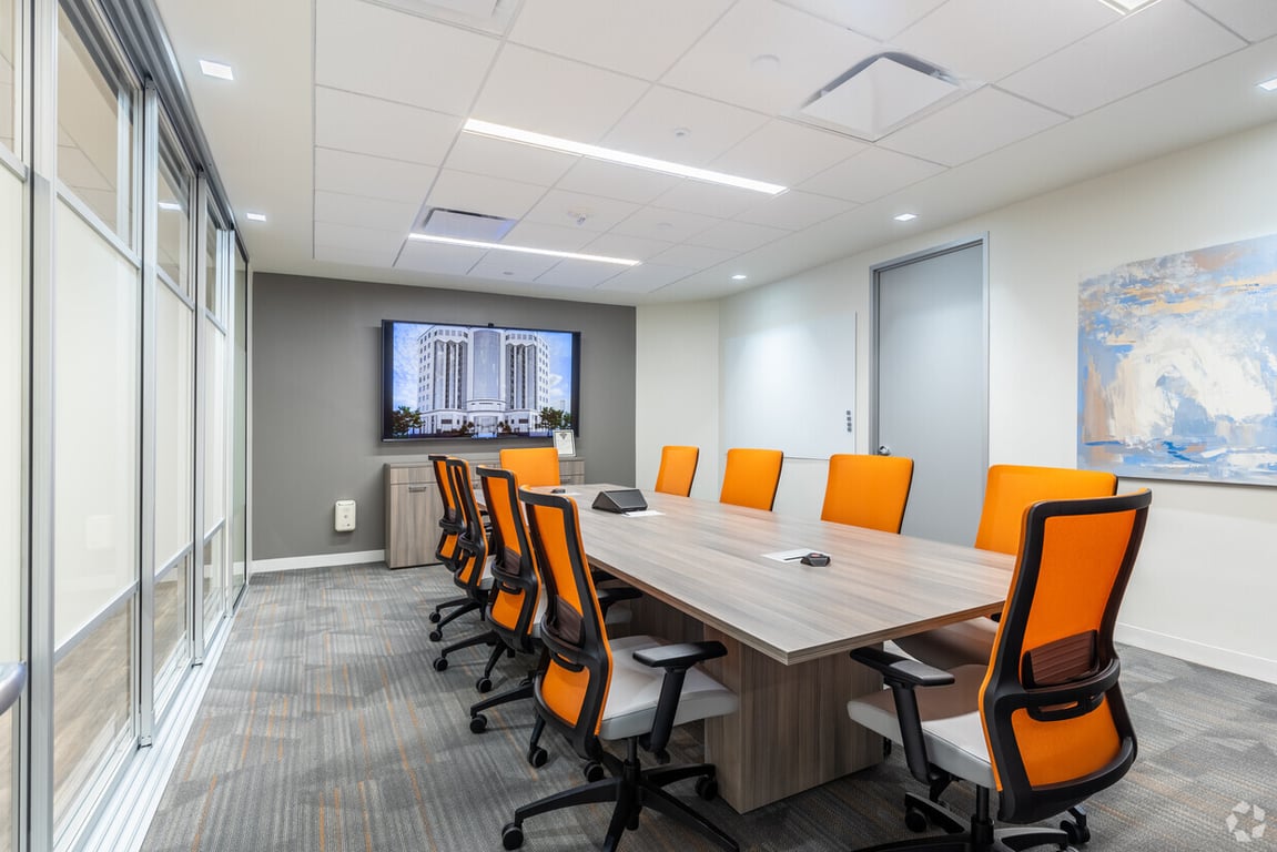 An interior shot of The Board Room