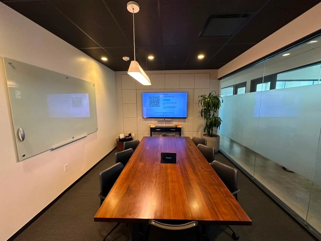 An interior shot of Conference 9-G