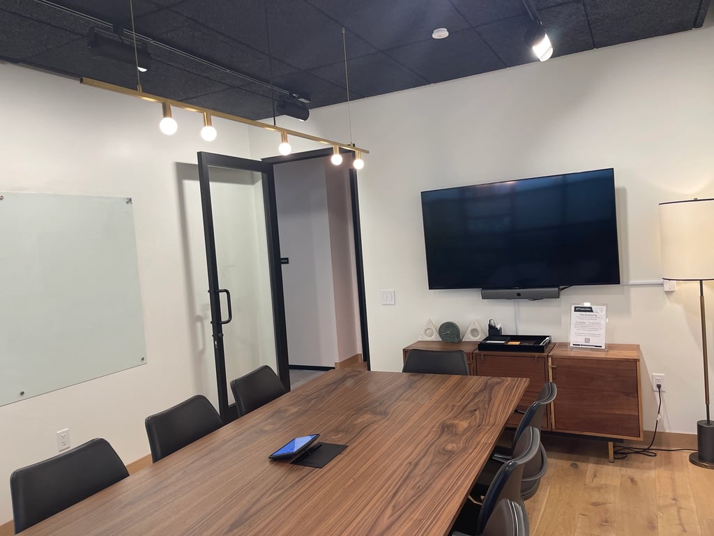 An interior shot of Conf. Room A