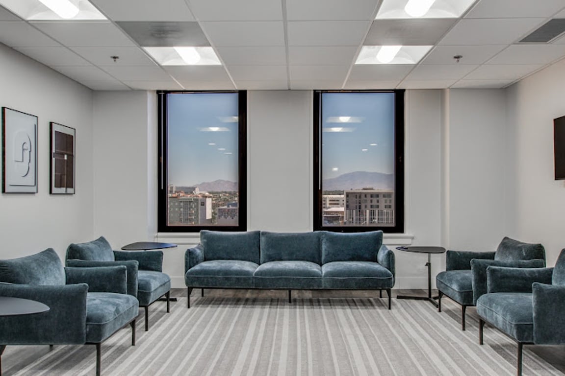 An interior shot of Downtown Executive Offices
