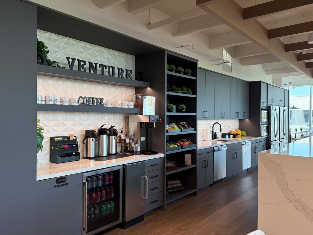 An interior shot of Venture X - Boca Raton