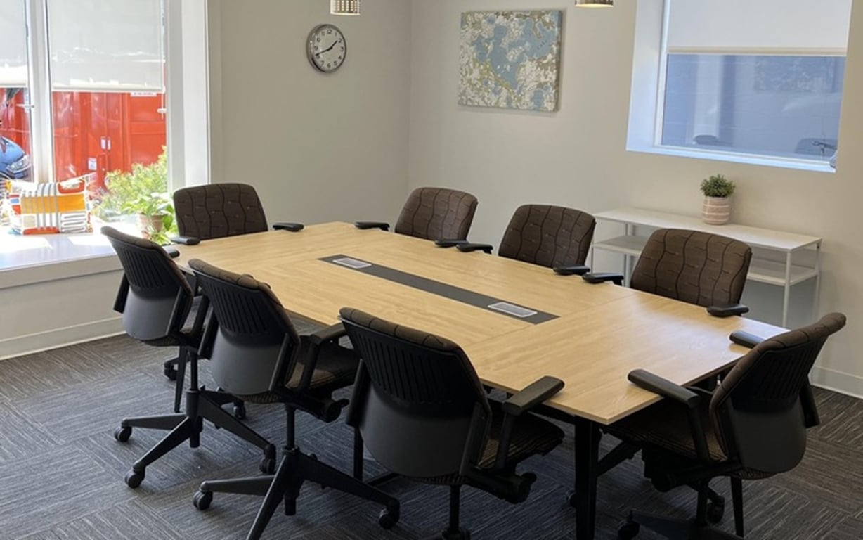 An interior shot of Large Meeting Room