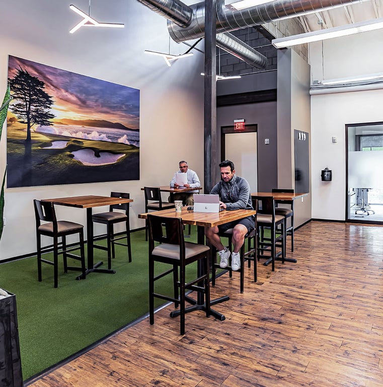 An interior shot of Common Area CoWorking