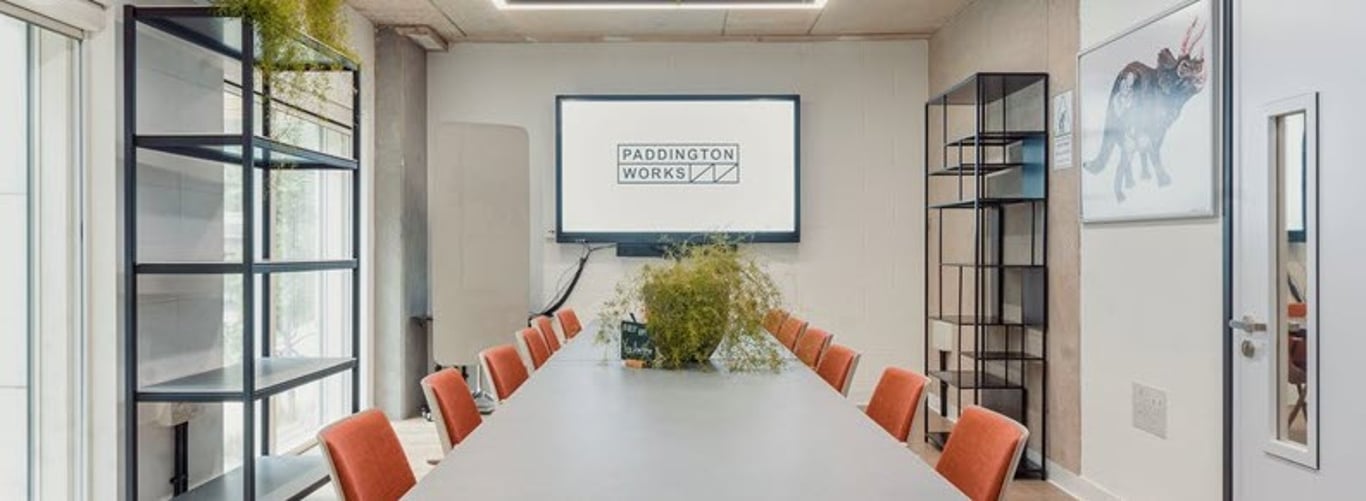 An interior shot of Paddington Works - Seminar Room