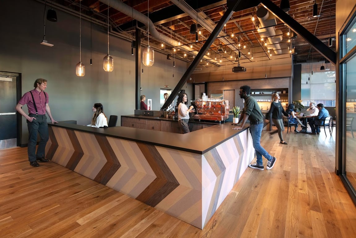 An interior shot of Workbox - Salt Lake City