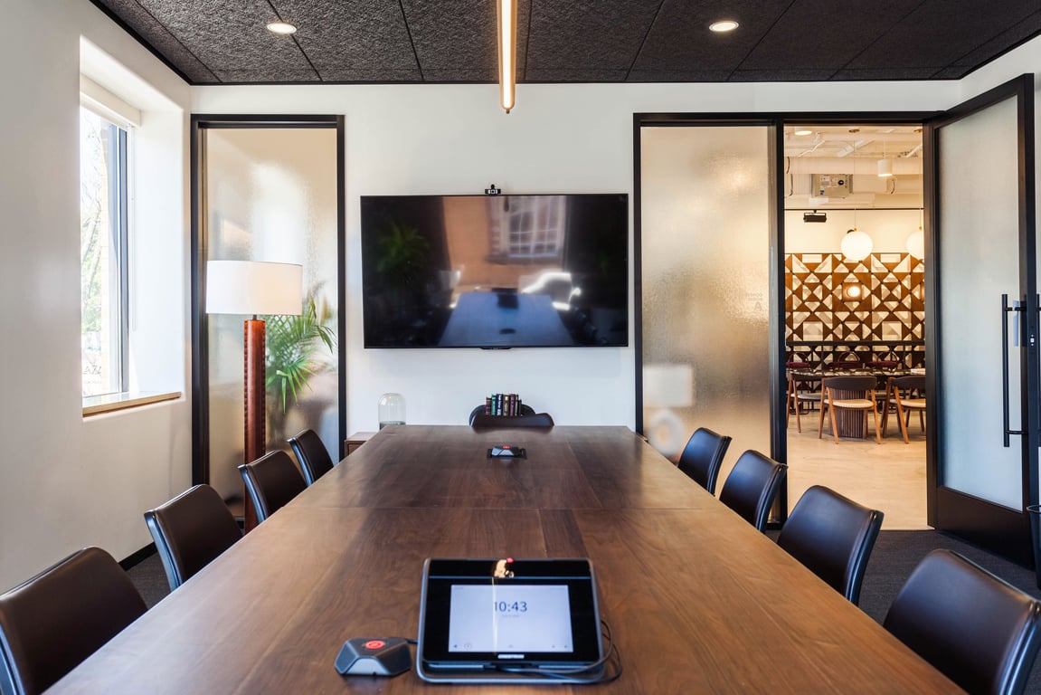 An interior shot of Conference A