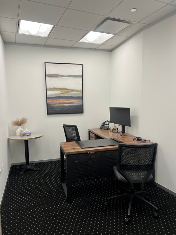 An interior shot of Internal Private Office