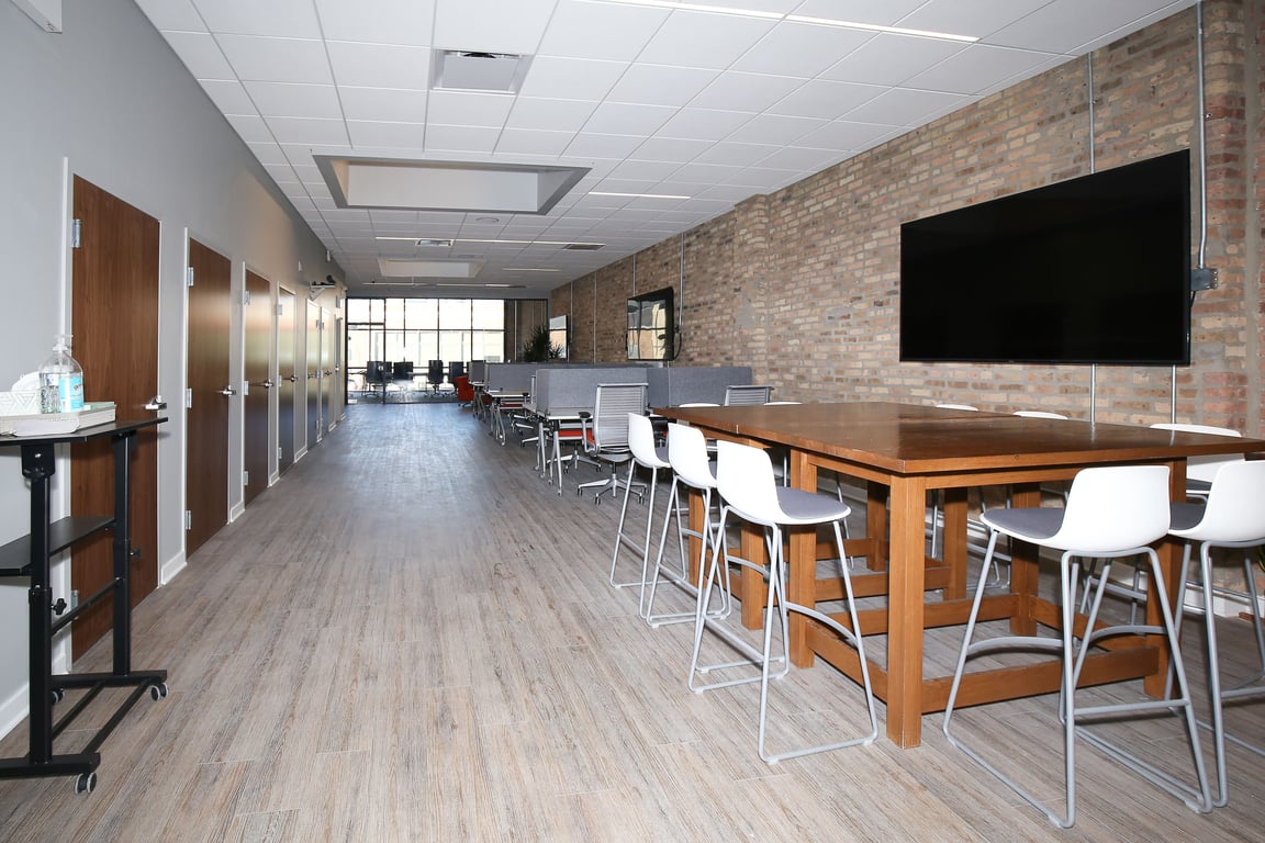 An interior shot of Event Space