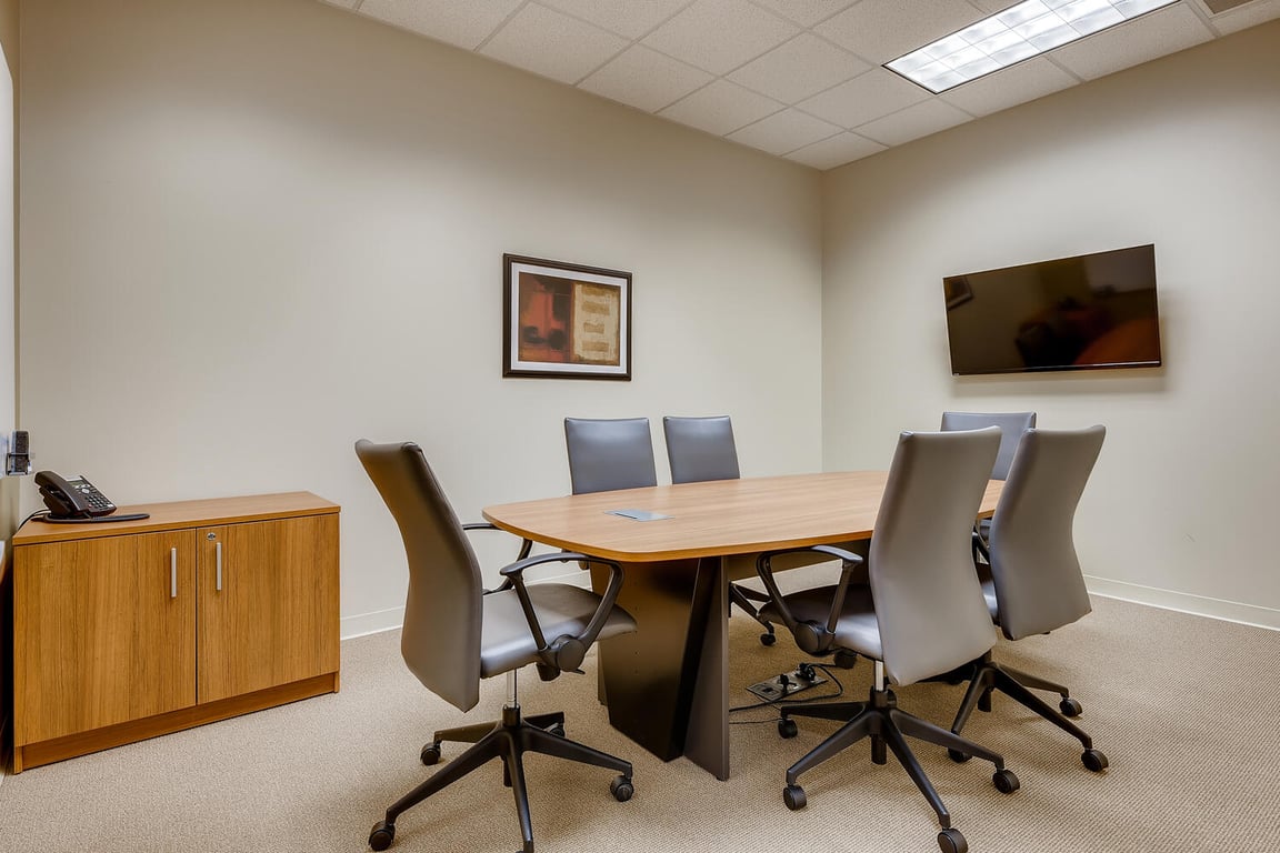 An interior shot of Conference Room for 6