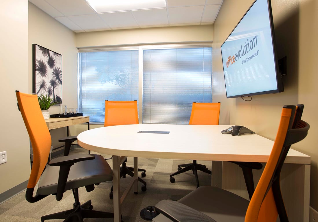 An interior shot of Small Conference Room