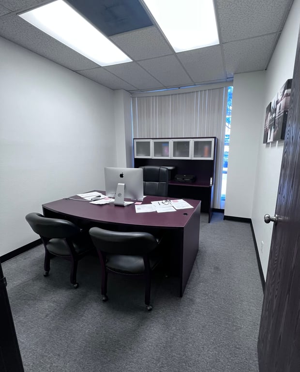 An interior shot of Private Office