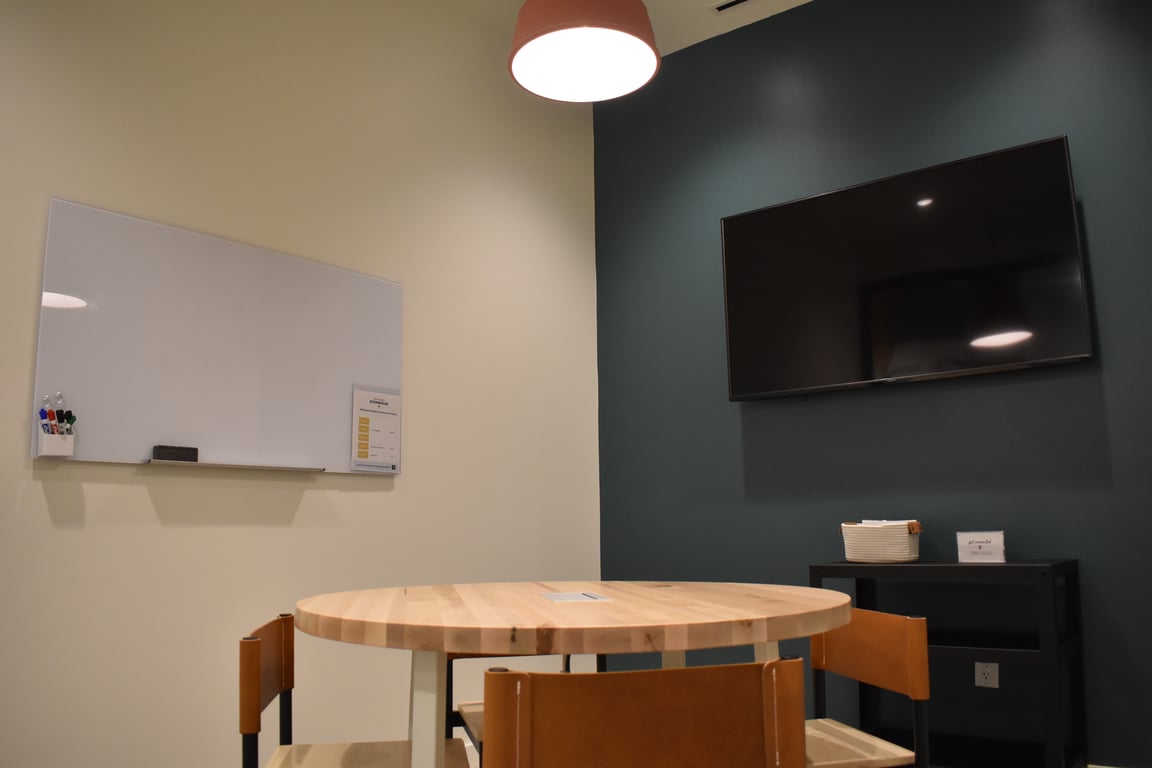 An interior shot of Durham Meeting Room