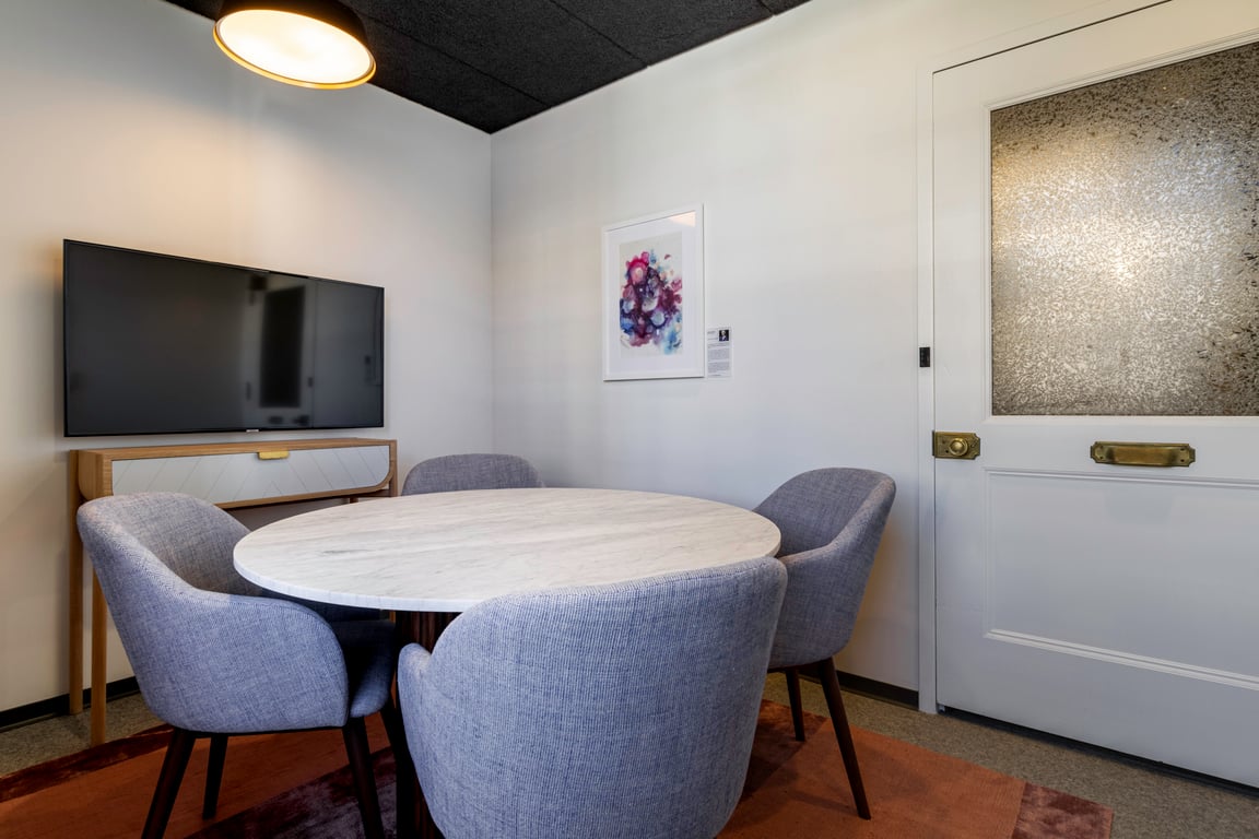 An interior shot of Huddle Room C