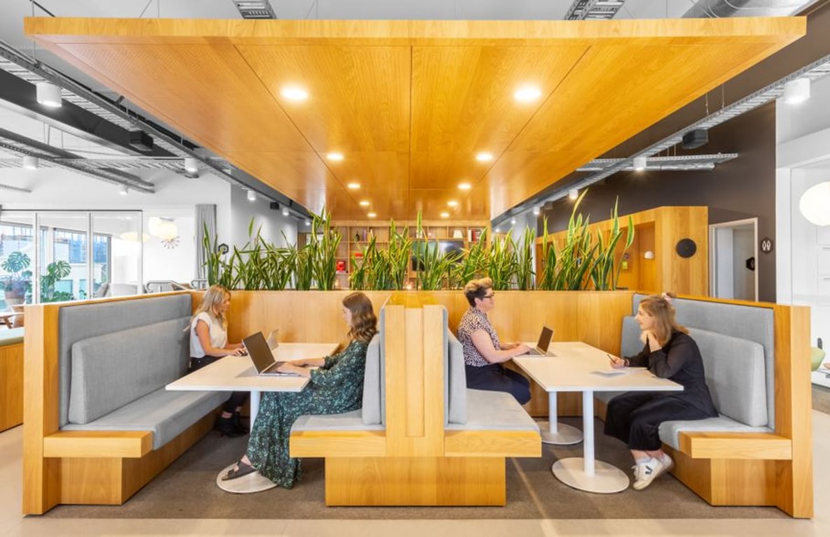 An interior shot of Spaces - Richmond
