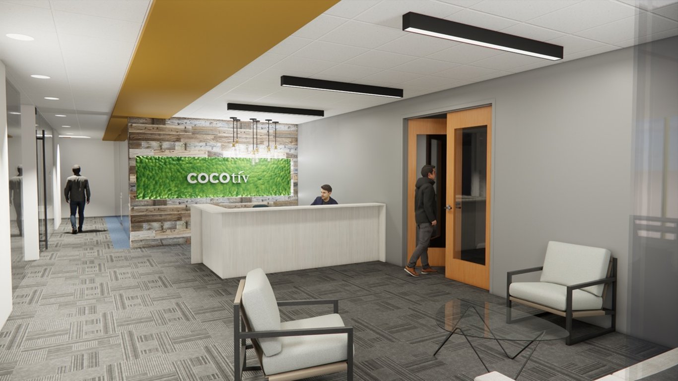 An interior shot of CoCoTiv Whitehall