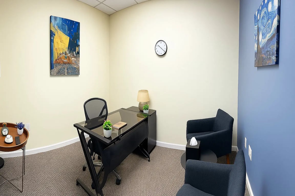 An interior shot of Therapy Day Office