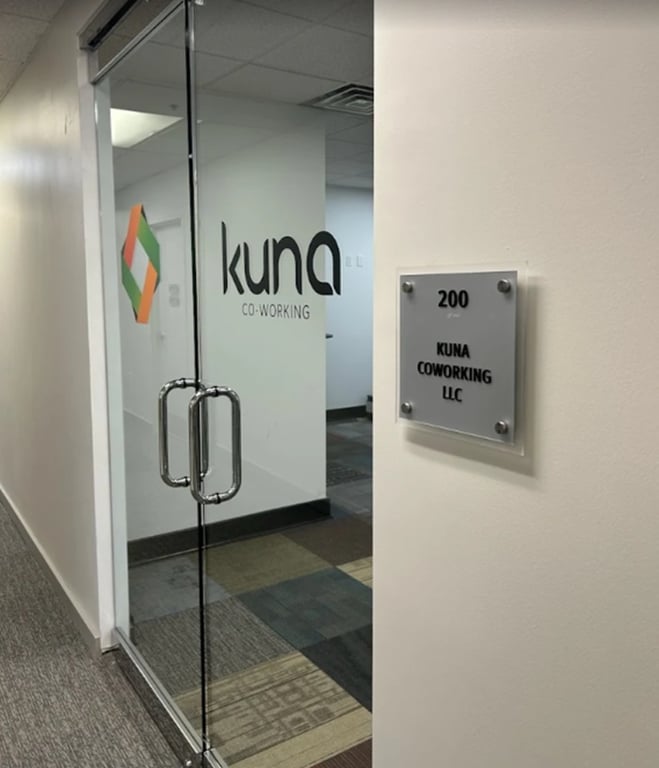 An interior shot of Kuna Coworking Belfort Parkway